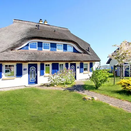 Am Seglerhafen, Terrasse, Garten, Meerblick - Boddentraum Morgenrot Сasa de vacaciones Gager