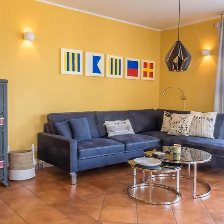 Am Seglerhafen, Terrasse, Garten, Meerblick - Boddentraum Morgenrot Gager