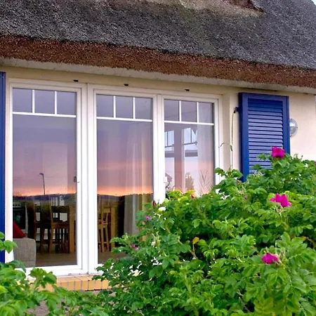 Am Seglerhafen, Terrasse, Garten, Meerblick - Boddentraum Morgenrot Сasa de vacaciones *