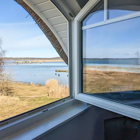 Am Seglerhafen, Terrasse, Garten, Meerblick - Boddentraum Morgenrot *