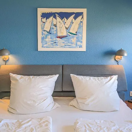 Am Seglerhafen, Terrasse, Garten, Meerblick - Boddentraum Morgenrot Сasa de vacaciones Gager