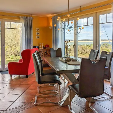 Am Seglerhafen, Terrasse, Garten, Meerblick - Boddentraum Morgenrot Сasa de vacaciones *