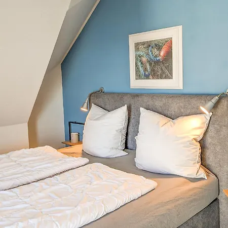 Сasa de vacaciones Am Seglerhafen, Terrasse, Garten, Meerblick - Boddentraum Morgenrot Gager